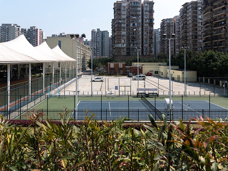 重庆南渝中学网球场